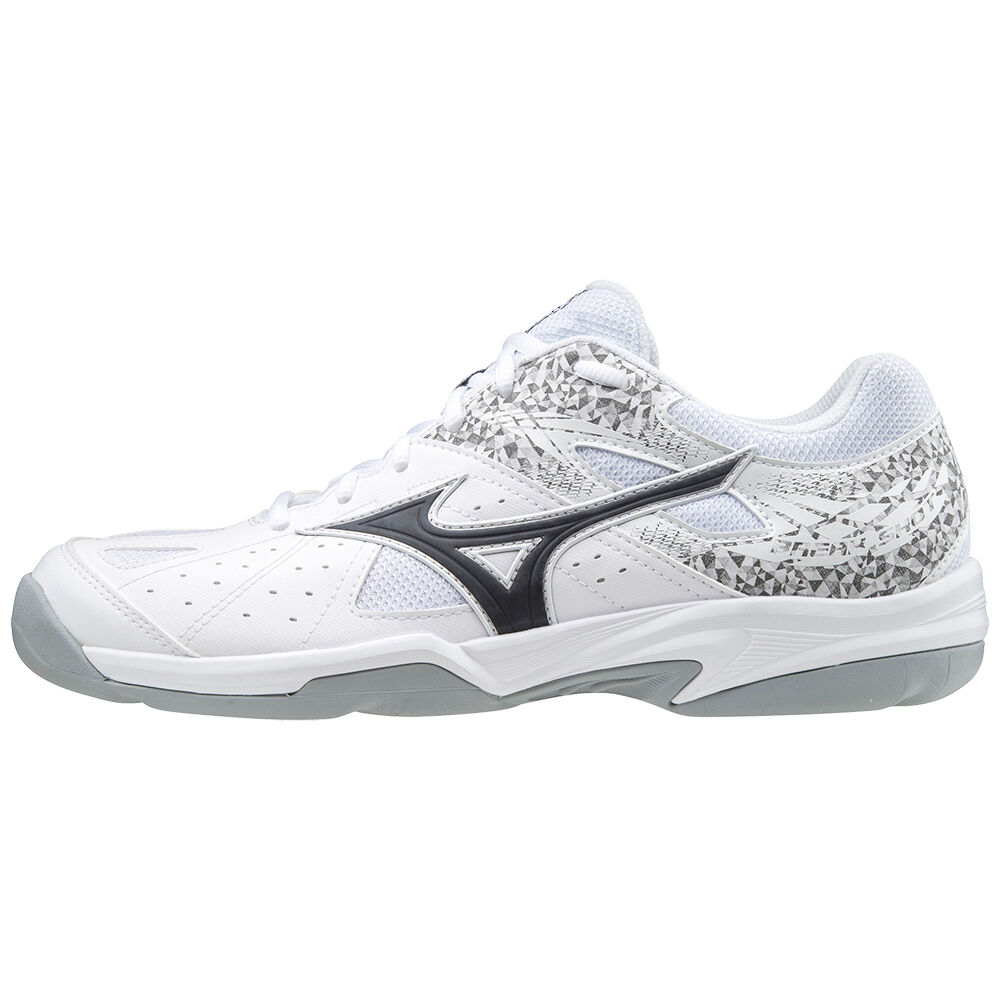 Mens Mizuno Break Shot 2 Cs Tennis Shoes White/Black/White Philippines (KFVOJR205)